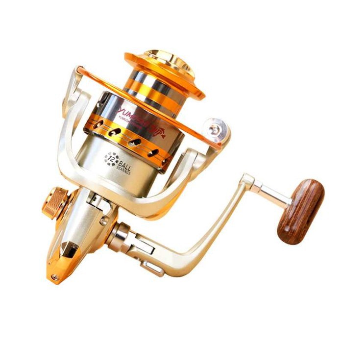 Gulungan Pancing Riil Alat Pancing Spinning Reel Pancing Yumoshi Size EF 1000 3000 5000 6000 9000