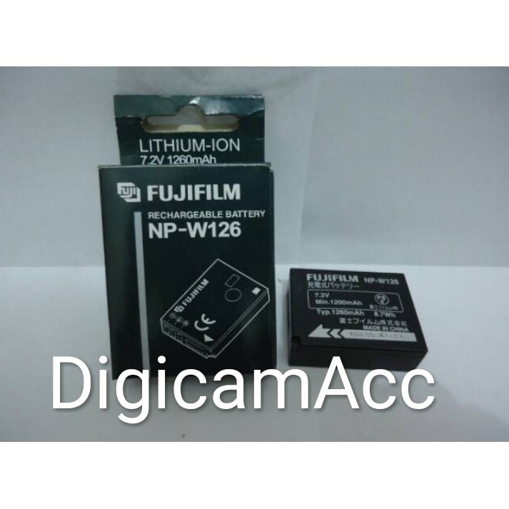 baterai KAMERA FUJIFILM  NP-W126