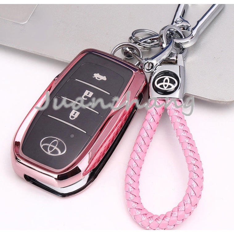 Casing Kunci Mobil Model flip Bahan TPU Untuk toyota Isuzu Fortuner Hilux RAV4 Camry Hiac Corolla