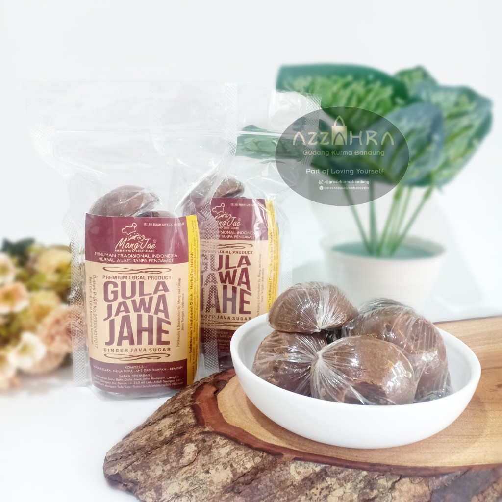 Gula Jawa Jahe Mang Jae Premium / Minuman Tradisional / Gula Jawa Jahe Mang Jae Premium