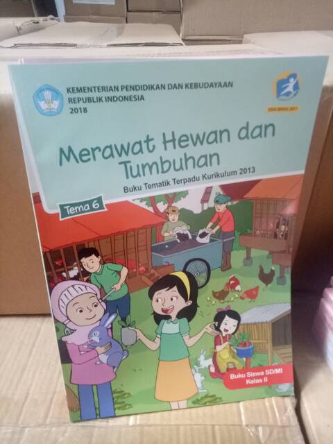 Harga paket buku tematik k13 dikbud kelas 2 tema 6,7,8 smtr 2 edisi revisi 2017/2018