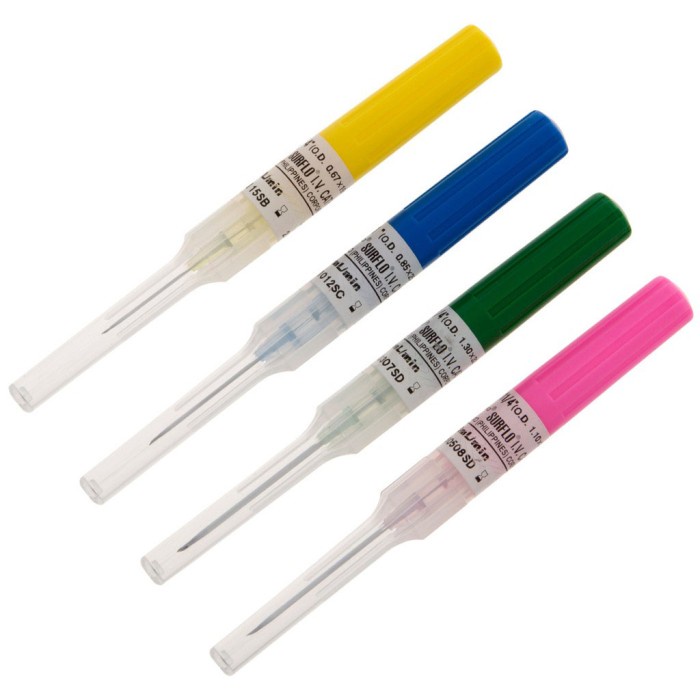 Jual Terumo - Surflo Iv Catheter Jarum Infus 14 16 18 20 22 24 G #98