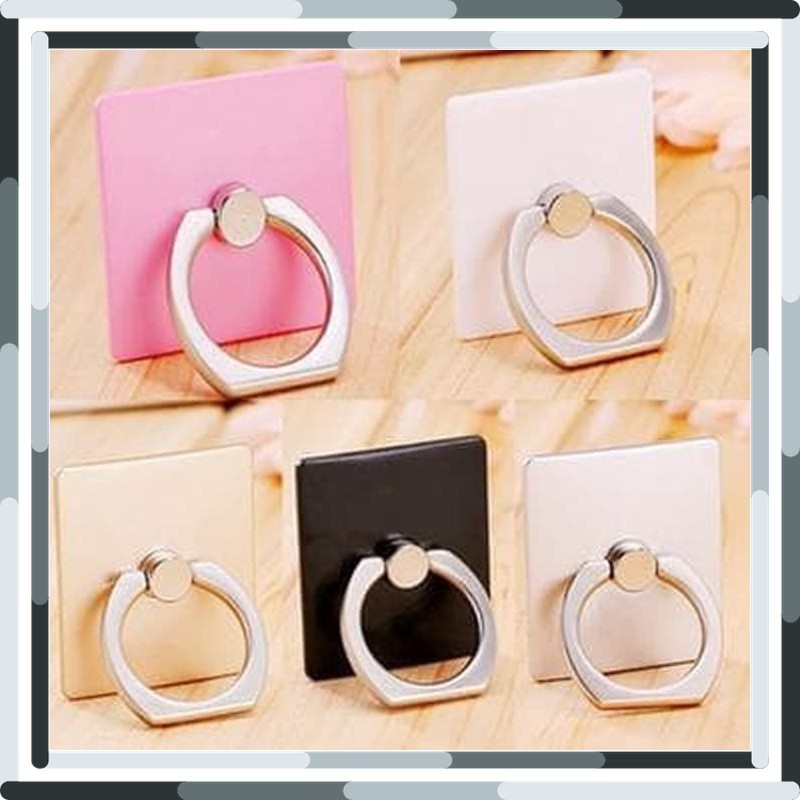 Unik Iring Ring cincin HP Stand Pegangan Android Murah