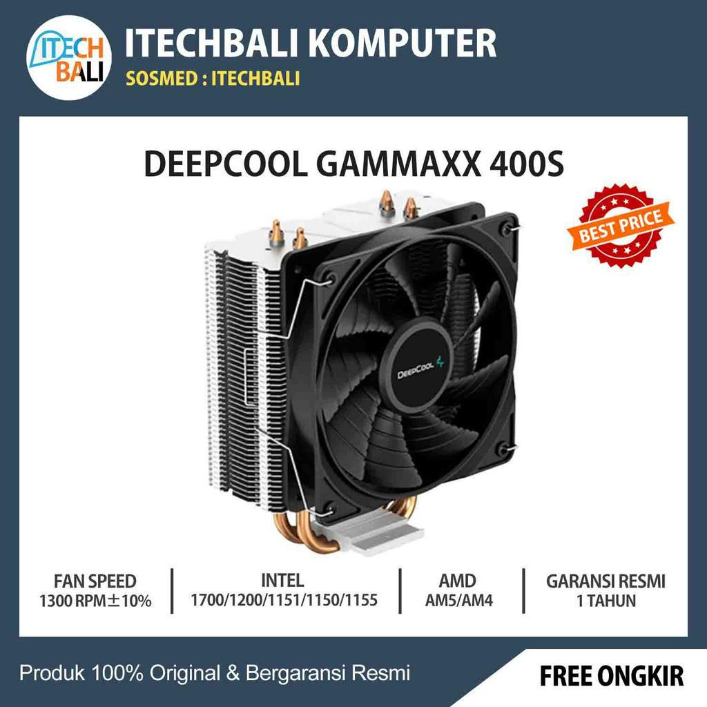 Fan Cpu DEEPCOOL GAMMAXX 400S 120mm Wise Heatsink | ITECHBALI