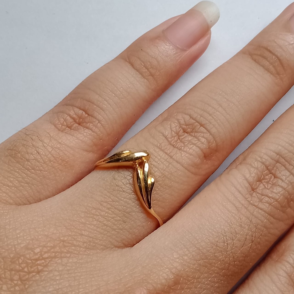 Cincin Emas 17 K - 1.15 Gr Kadar 750 - 3283