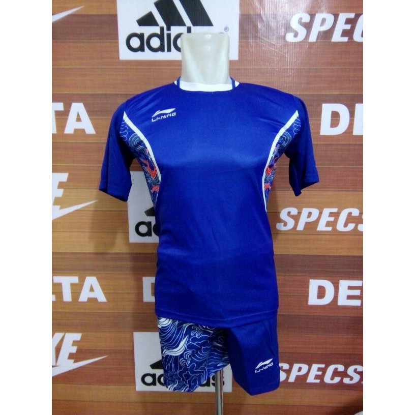 baju badminton 2017 terbaru Setelan Badminton Anak Lining / Baju Junio