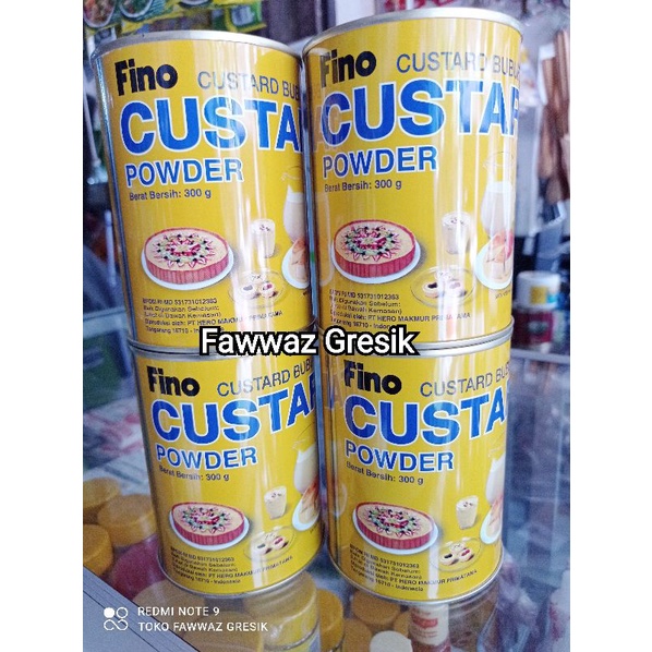 Hercules FINO CUSTARD Powder 300gr / Bubuk Tepung Vla 300 gr promo murah