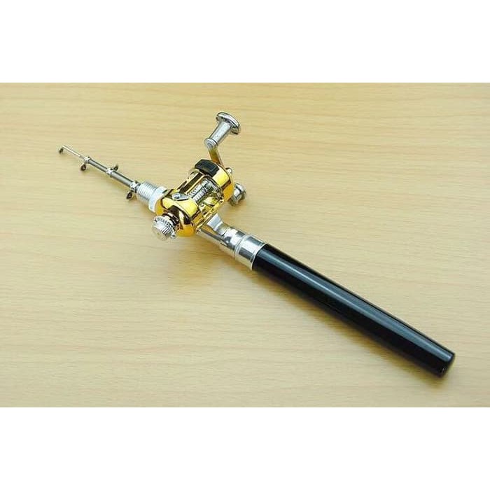 New Sale Joran Pancing/Rod Penn/1.4Meter Mini Pen Fishing Rod/Spinning Reel