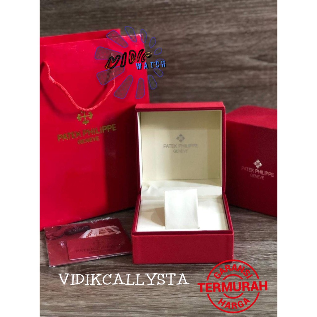 BOX BOK KOTAK JAM PREMIUM JAM TANGAN PATEK PHILIPPE EXCLUSIVE 898