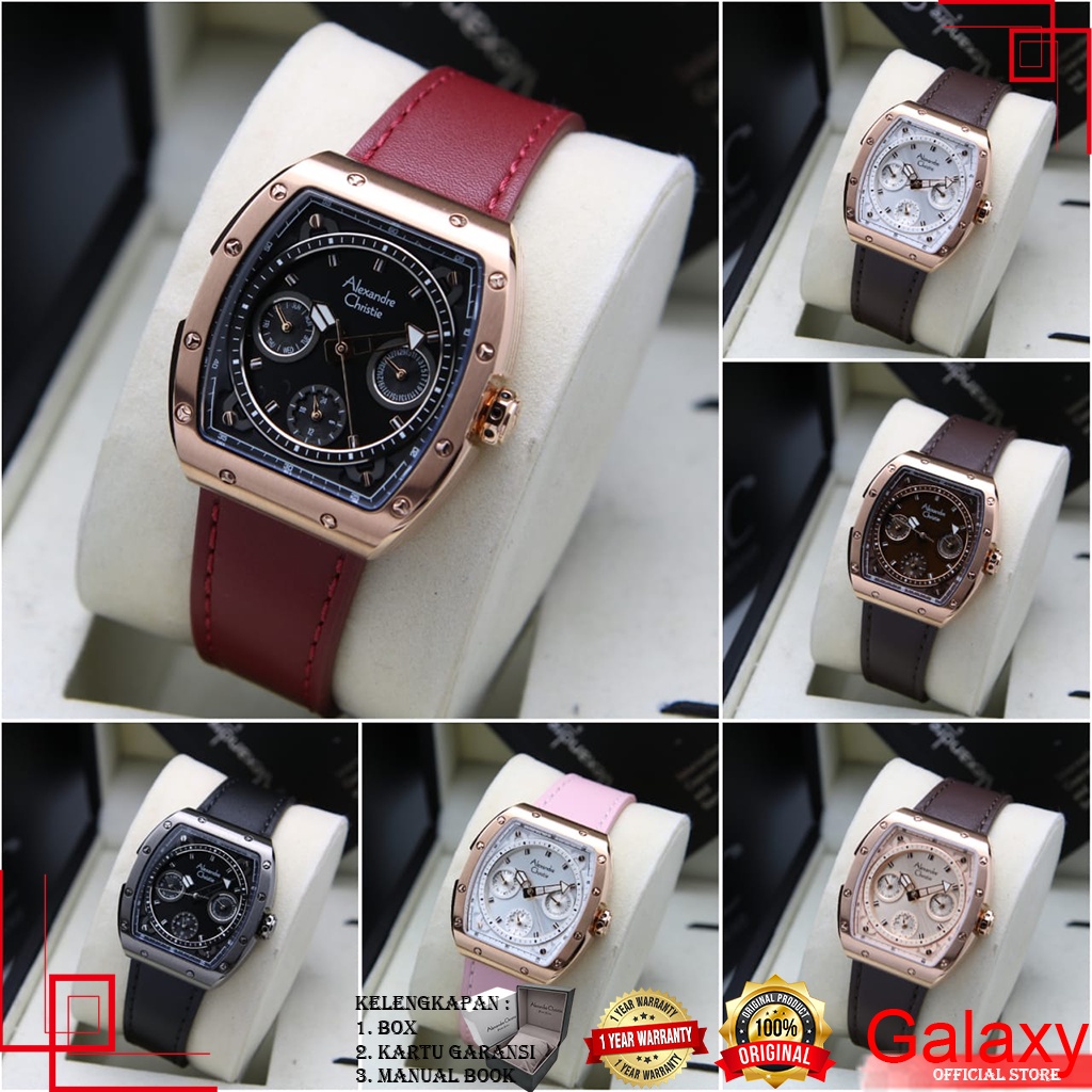 ALEXANDER CHRISTIE WANITA ORIGINAL JAM TANGAN ALEXANDRE CHRISTIE WANITA JAM ALEXANDER CRISTIE AC 641