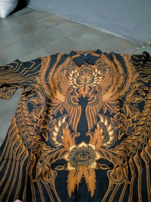 [full Furing] Baju Batik Pria Lengan Panjang Modern Natawijaya M-xxl Berkualitas Batik Solo Kanaya