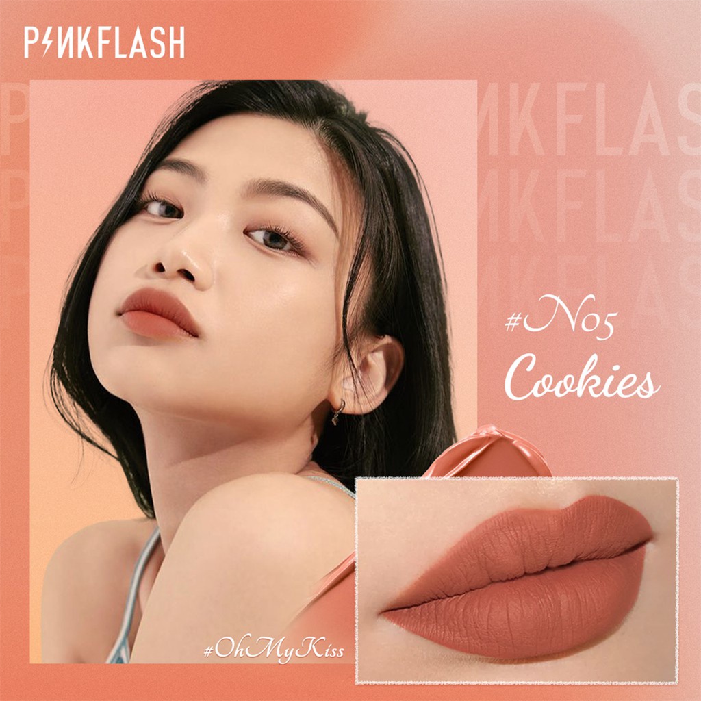 ❤ BELIA ❤ PINKFLASH Lasting Matte Lip Cream | Lipcream | Pink Flash | BPOM PF-L01