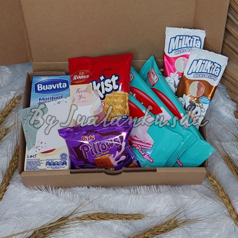 

HAMPRES SNACK MURAH KADO ULANG TAHUN WISUDA GRADUATION SOUVENIR ULANG TAHUN SNACK BOX GIFT - Part 15