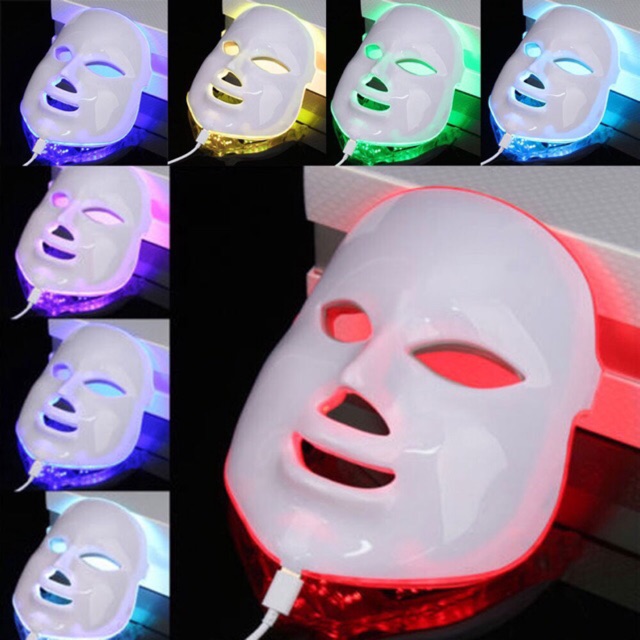 terapi Photon LED PDT LTD LIGHT 7 IN 1 facial MASK Skin Rejuve 7 Warna bb glow