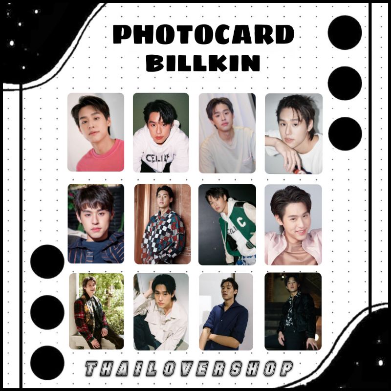 PHOTOCARD BILLKIN THAI ACTOR RAIKANTOPENI NADAO BOY