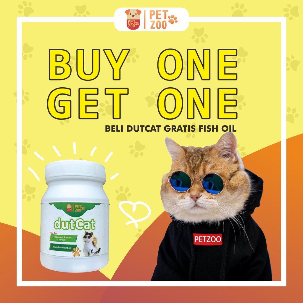 [D10] PENGGEMUK KUCING VITAMIN NAFSU MAKAN KUCING CAT FOOD MAKANAN KUCING OBAT KUCING JAMUR DUTCAT