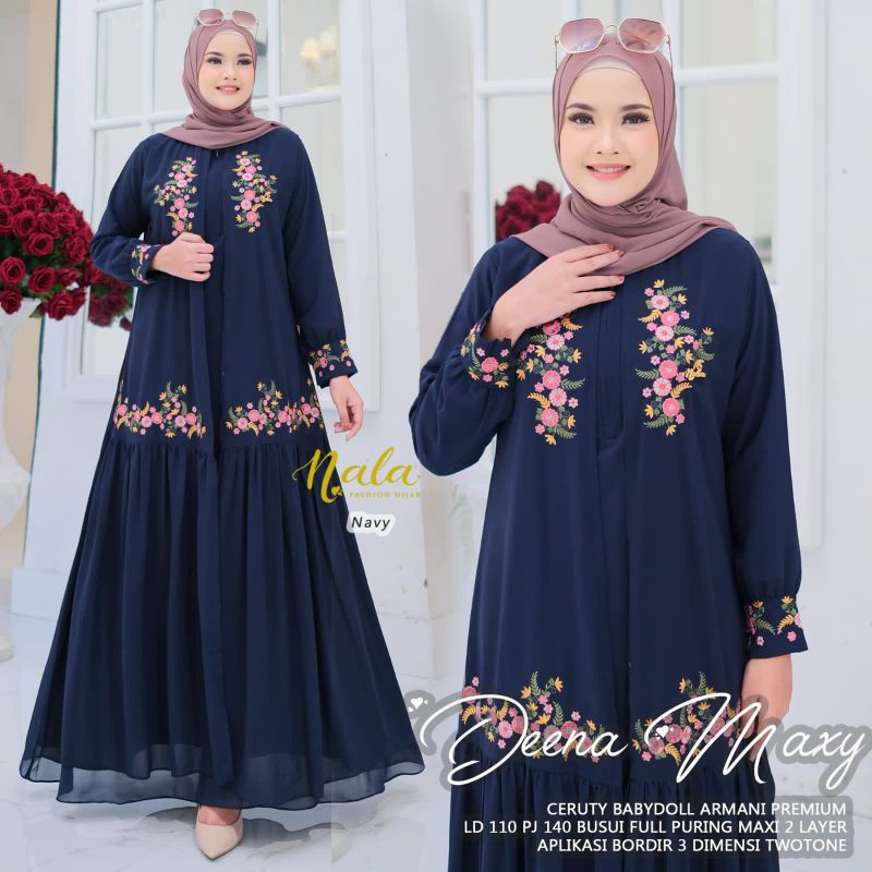 Derma Maxy Dress By ORI Nala fashion hijab