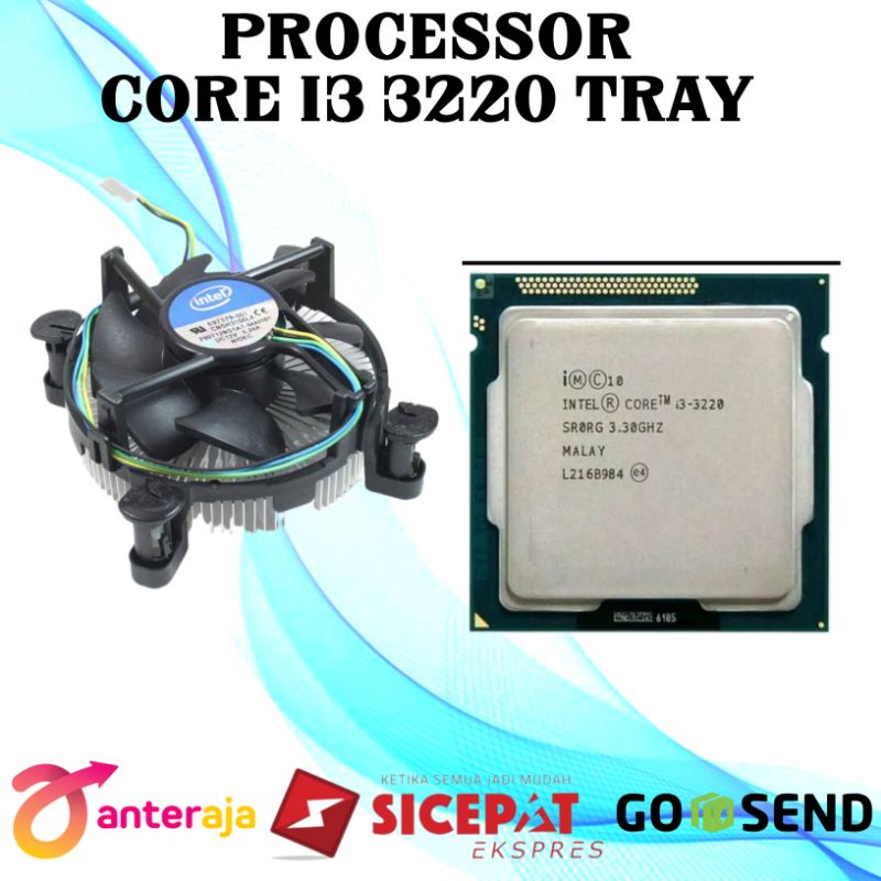 PROCESSOR INTEL GEN3 CORE I3 3220 Tray Garansi