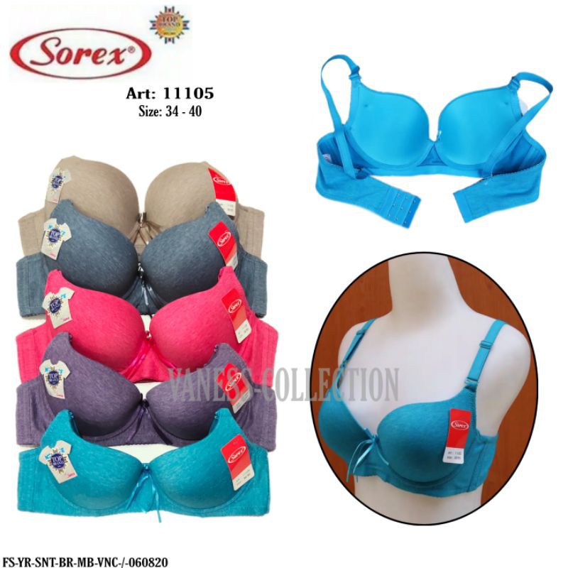 Bra Sorex 34-40/ Bra Sorex Extra Comfrot/Bra Sorex 11105 PushUp