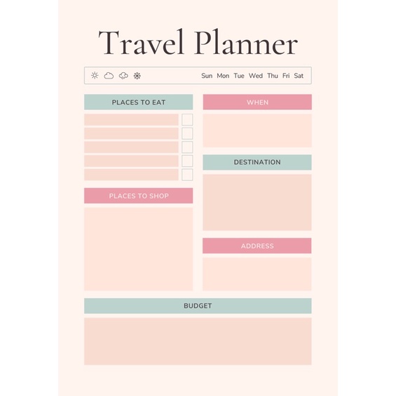 

Binder Set Travel Planner | Daily Planner | Weekly Planner | Monthly Planner Jakarta Selatan
