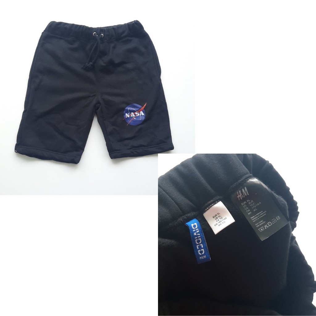 Short Pants H&amp;M Nasa / Celana Pendek Hnm Celana Pria Bawahan Pria Celana Hnm