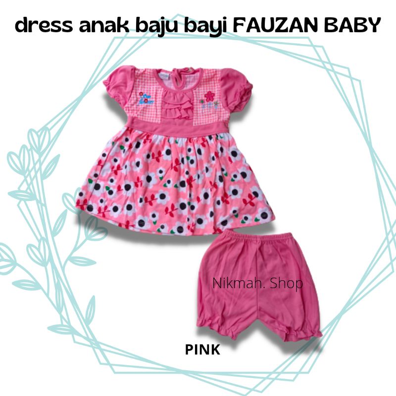 dress anak baju bayi FAUZAN BABY
