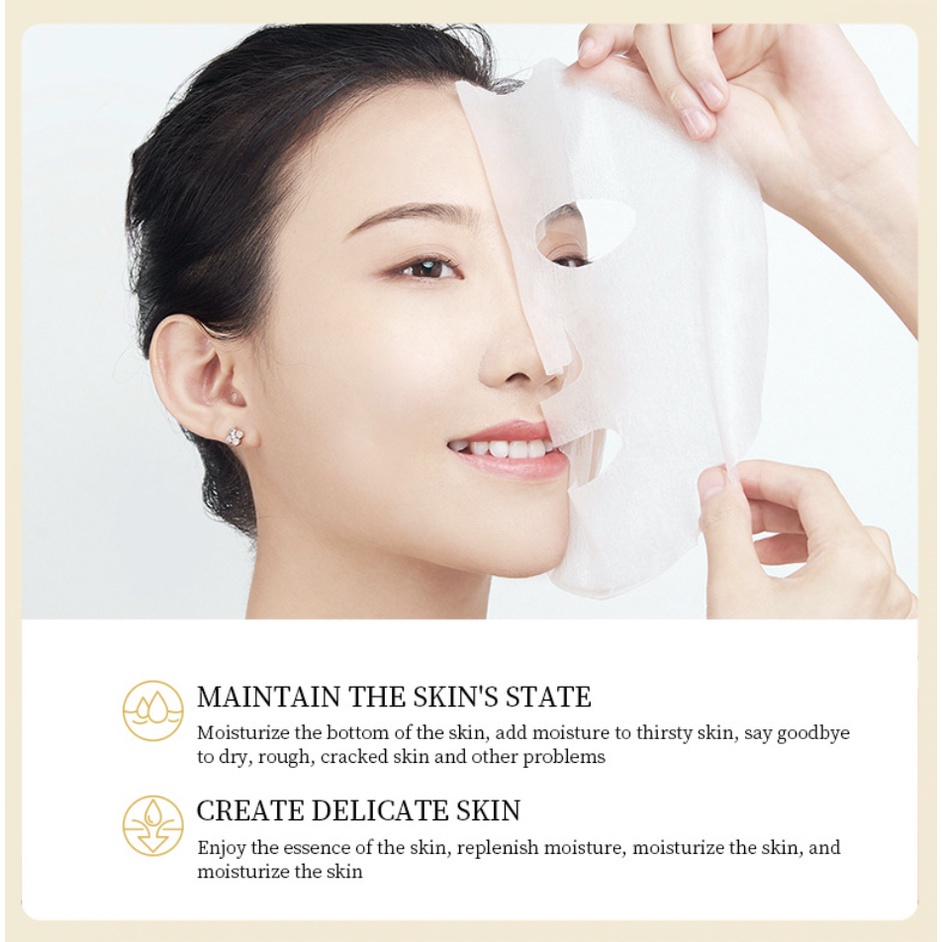 IMAGES Gold Sheep Mask Facial Sheet Masker Wajah EM034