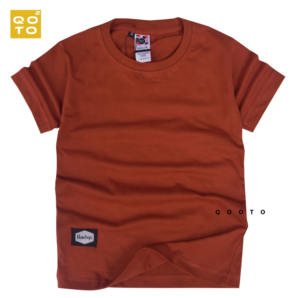 Rotebox Kaos Polos Distro Anak Laki Laki Umur 1-12 Tahun