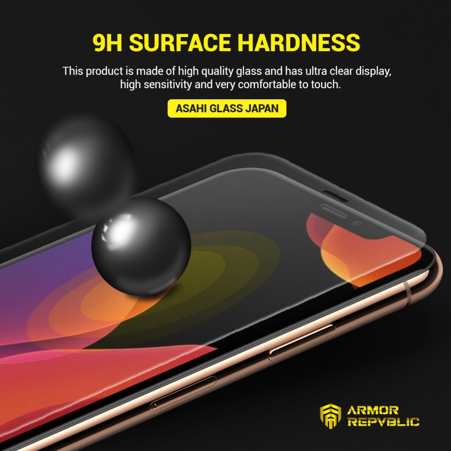 Tempered Glass Armor Repvblic For Samsung Galaxy A72 - A52 Screen Protector