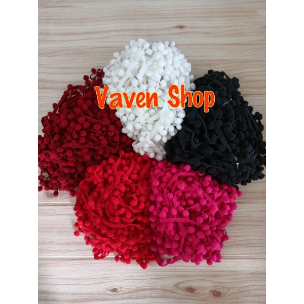 Renda Baso / Pompom per 1 yard