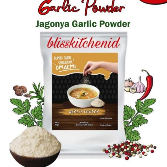 

Bumbu Tabur Garlic Powder / Bawang Putih Bubuk 50gr