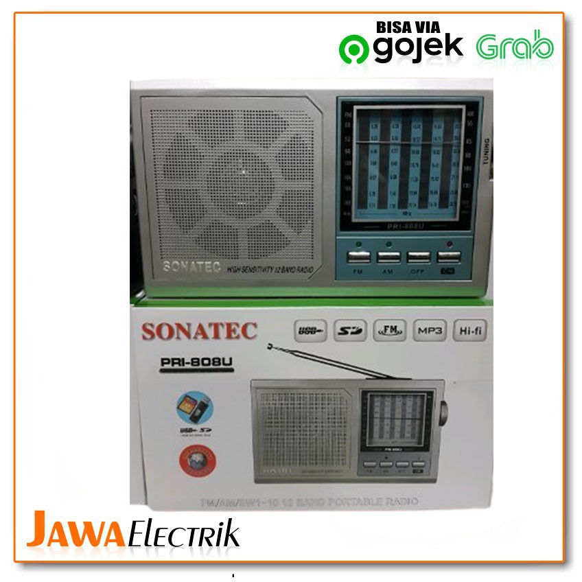 Radio Clasic 12 BAND USB SD CARD