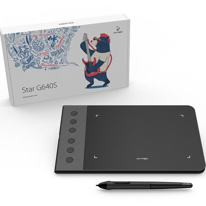 Xp Pen Star G640S Drawing Pen Tablet For Support Android 6.0 etc