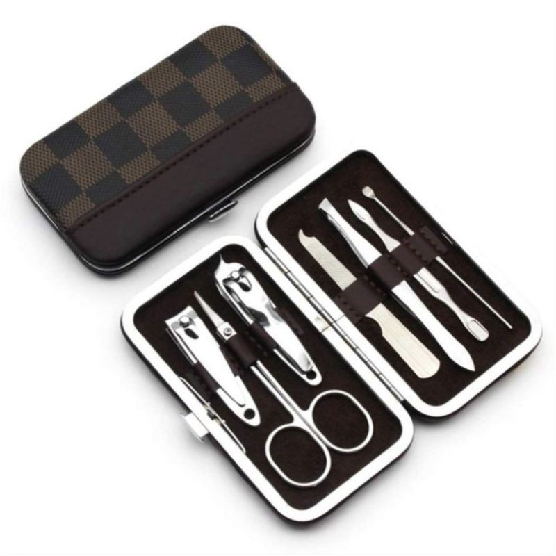 ~ PIYOSHI08 ~ Manicure Set Perlengkapan Nail Art Pedicure 7 in 1 AF111