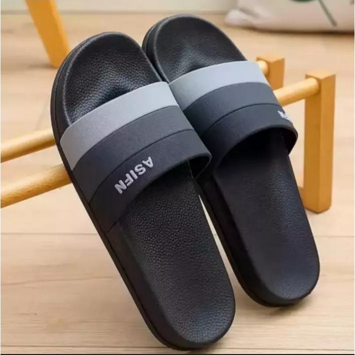 CUCI GUDANG SANDAL SLOP PRIA TERBARU NEW ASFIN / SANDAL PRIA/SANDAL SLOP PRIA KEKINIAN MOCKS/SANDAL
