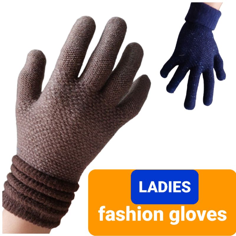 Ladies faashion gloves,sarung tangan rajut modies