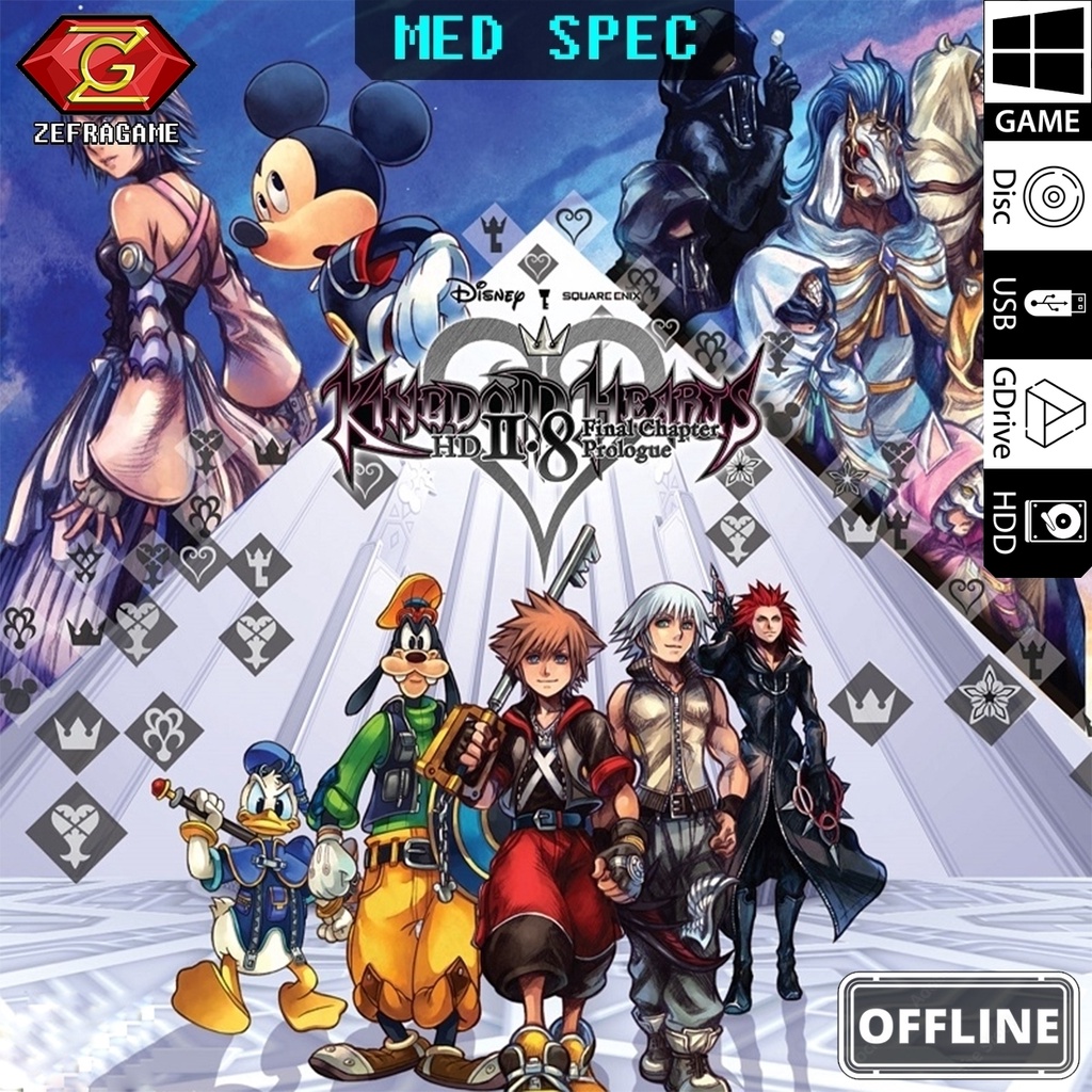KINGDOM HEARTS HD 2.8 Final Chapter Prologue/KINGDOM HEARTS II/KINGDOM HEARTS 2 PC Full Version