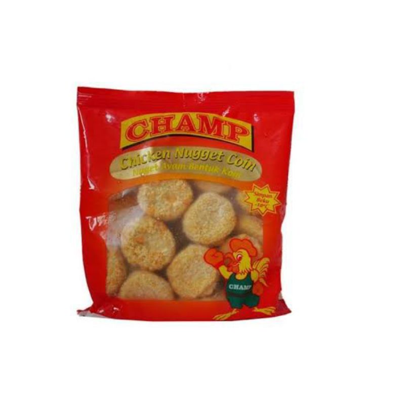 

Champ Chiken Nugget Koin 250g