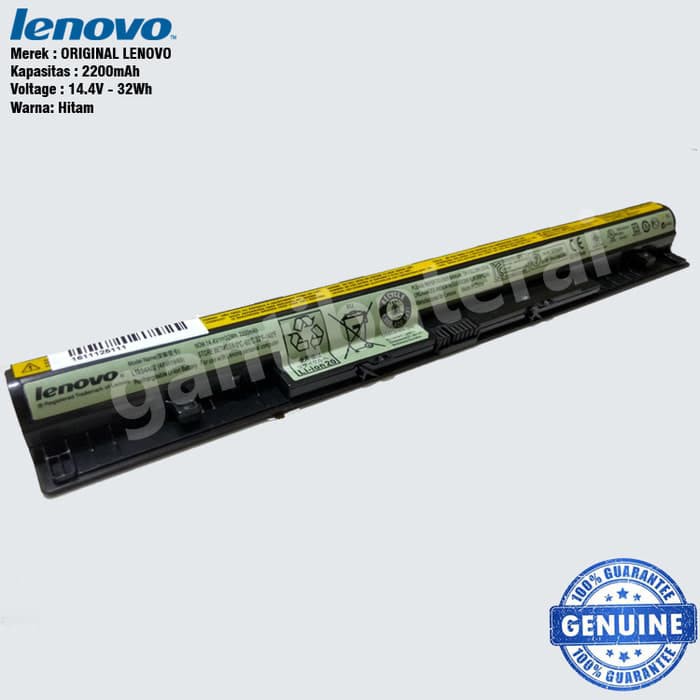 Original Baterai Lenovo G40 G40-30 G40-45 G40-70 G40-80 G50-45 Z40-70