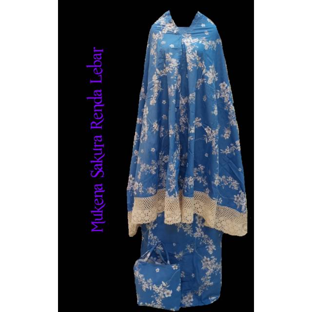 Katun jepang renda lebar sakura 98