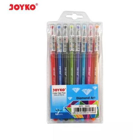 

Big Sale PULPEN GEL JOYKO 8 WARNA DIAMOND ART GPC 309S Big Sale