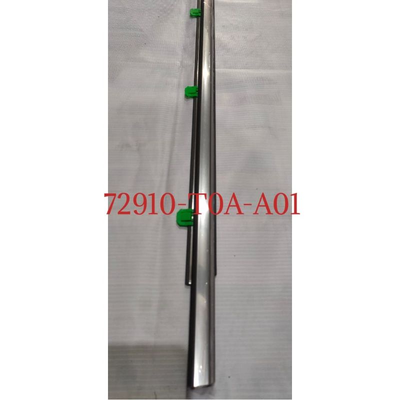 pelipit karet kaca luar water strip honda crv gen4 rm 2012 20013 2014 2015