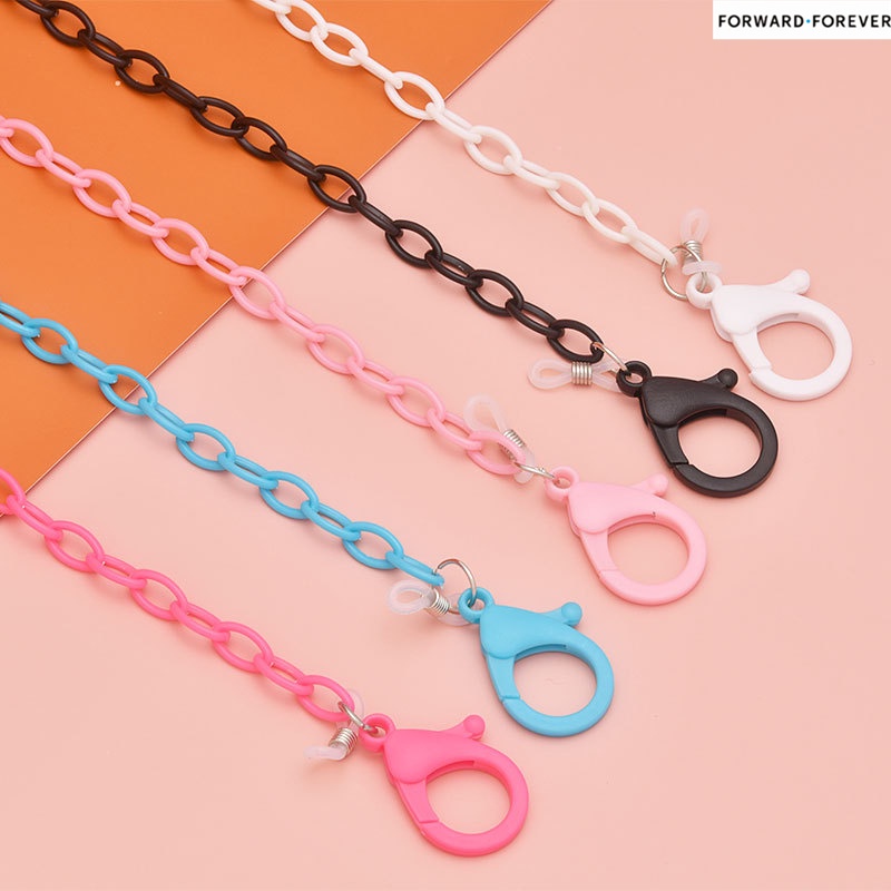 Tali Rantai lanyard Kacamata Bahan Akrilik non slip anti Hilang M60039-1