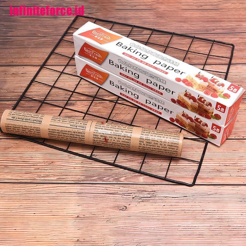 5M Baking Paper Barbecue Double-sided Silicone Oil Paper Parchment Oven Paper