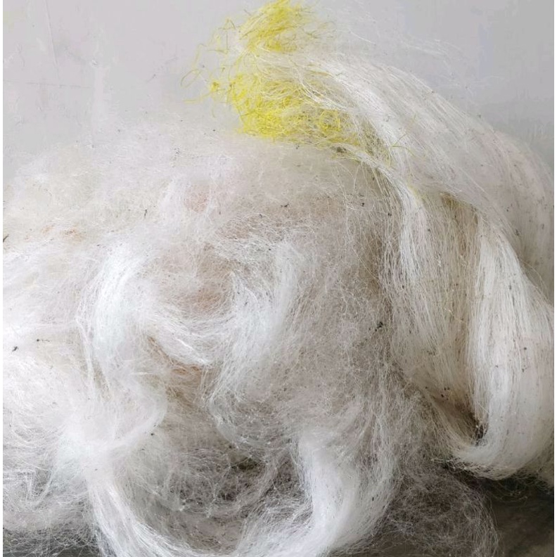 jaring bekas nelayan media filter kolam ikan koi