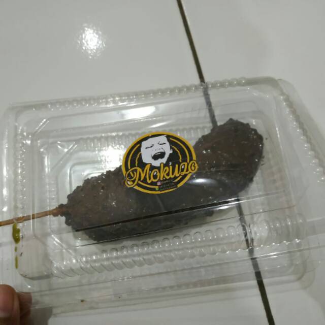 

Sate pisang crunchy