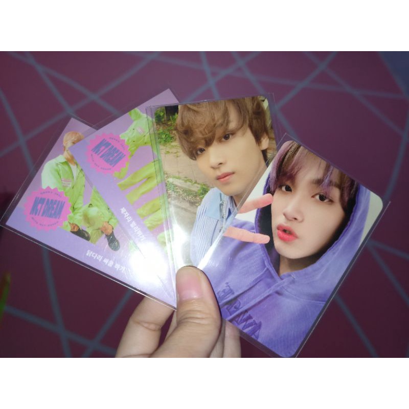 [booked] HAECHAN PHOTOPACK SELCA HOODIE UNGU SG21 KIHNO FUTURE