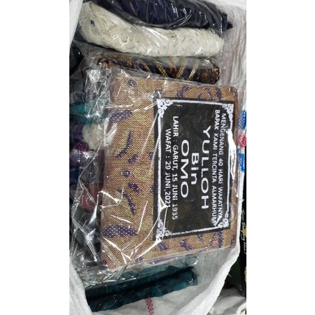 Sajadah Plastik Souvenir Cantik Plastik Bening Packingan Tahlilan