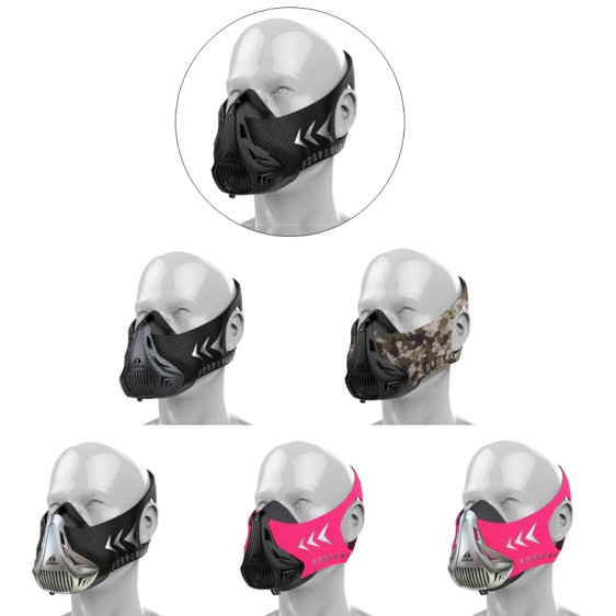 FDBRO Sport Mask - Fitness Heart Lungs Training Mask, Running, Bicycle, Riding, Cycling Air Control