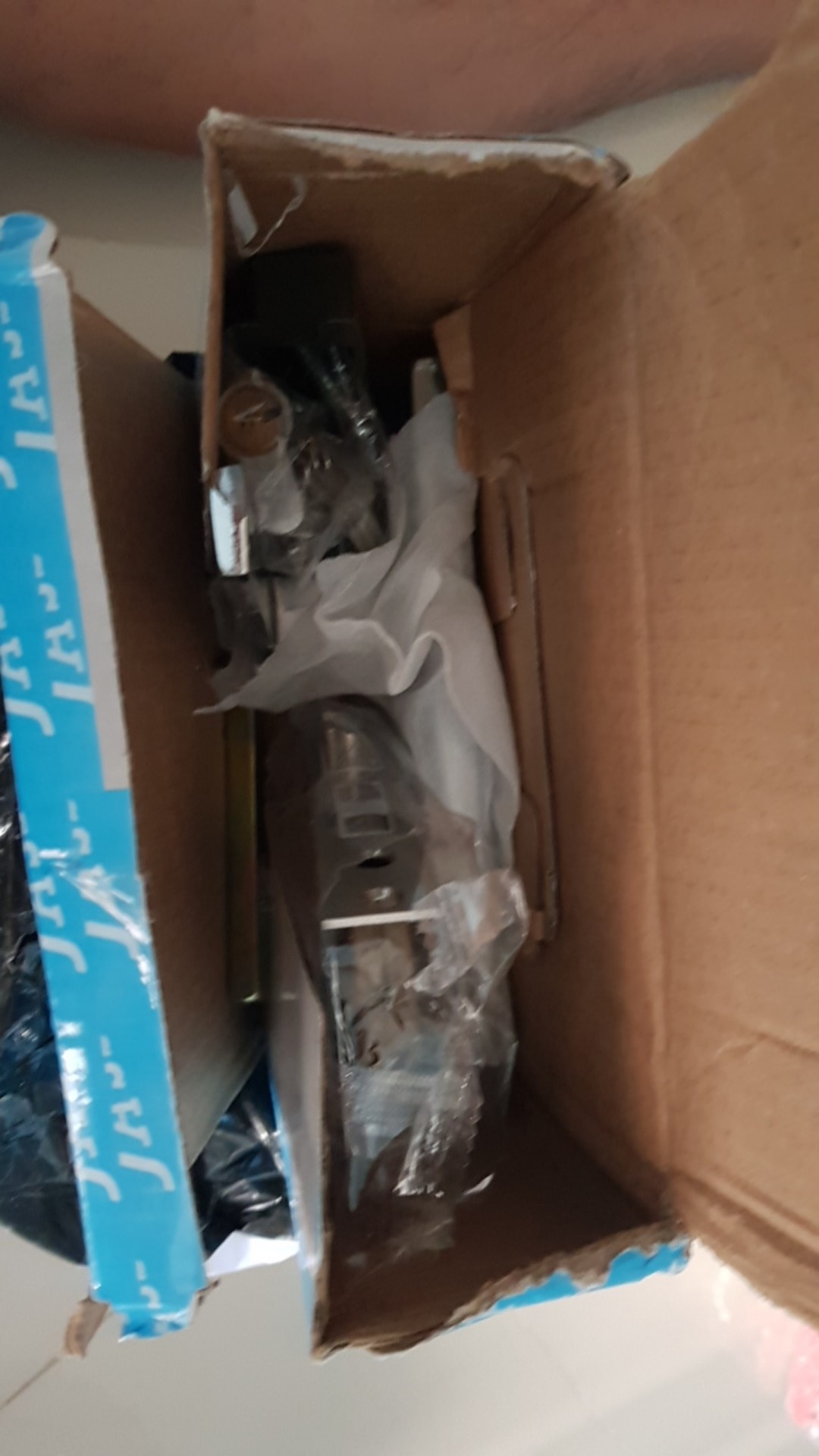 Kunci Pintu Kecil Silinder Premium L Gagang Kotak Rumah L Handle Full Set Netz